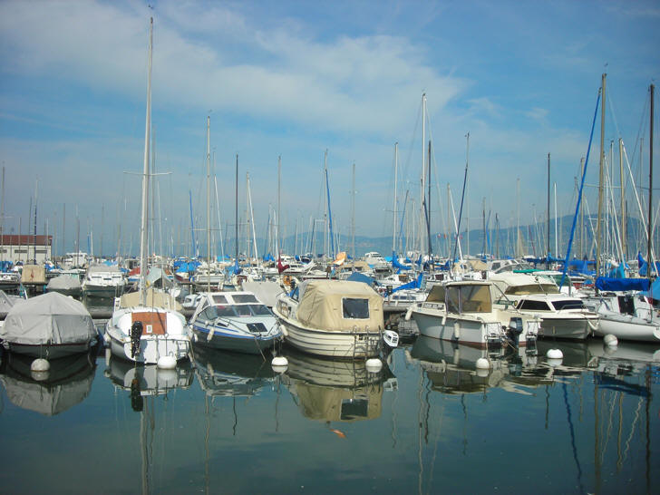 Hafen von Le Bouveret
