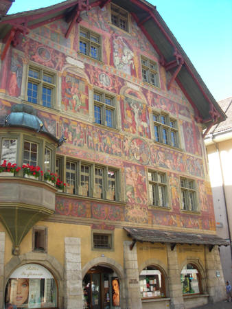 Schaffhausen - Haus zum Ritter